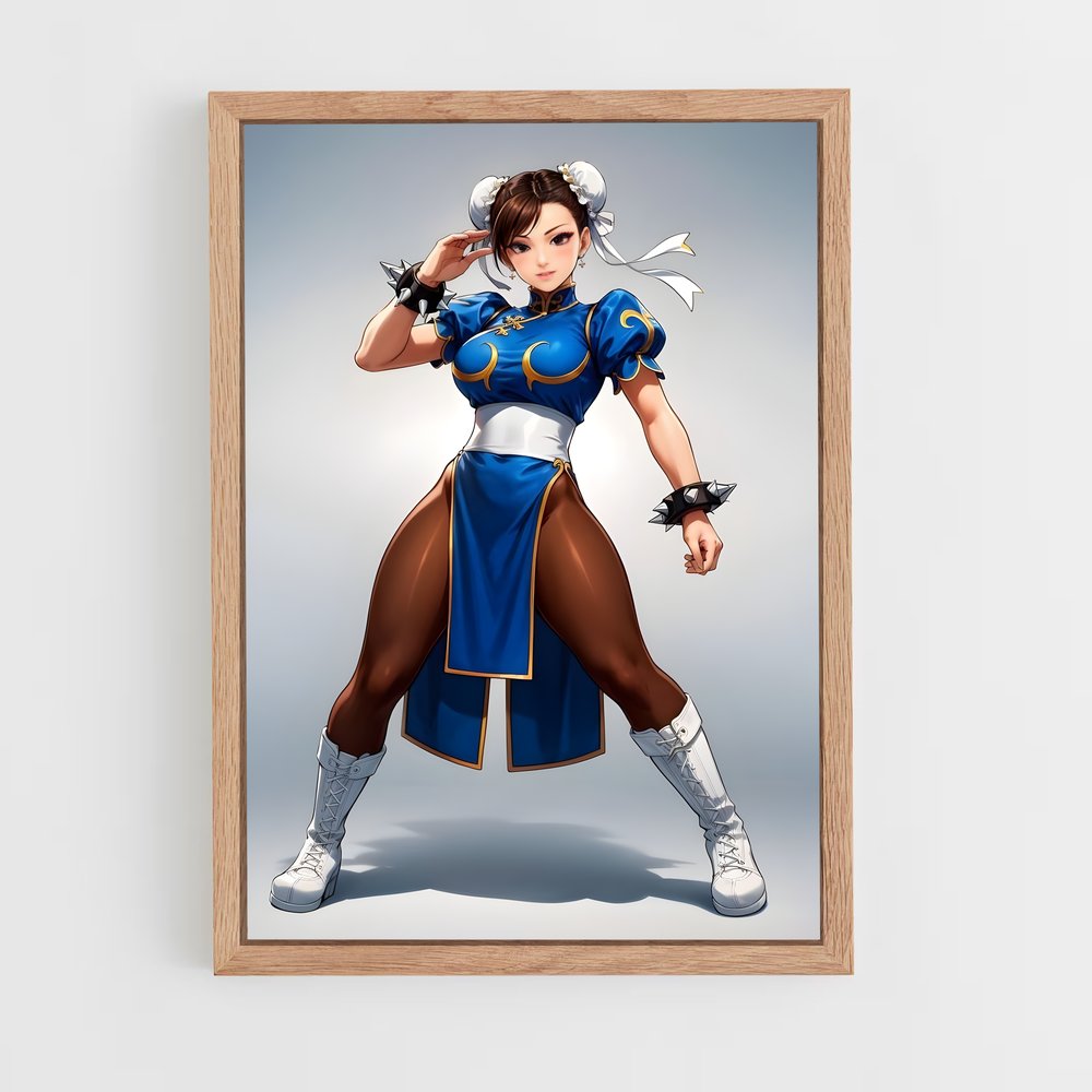 Poster Chun-Li: La Légende des Arts Martiaux – affiche Street Fighter (vue 4)